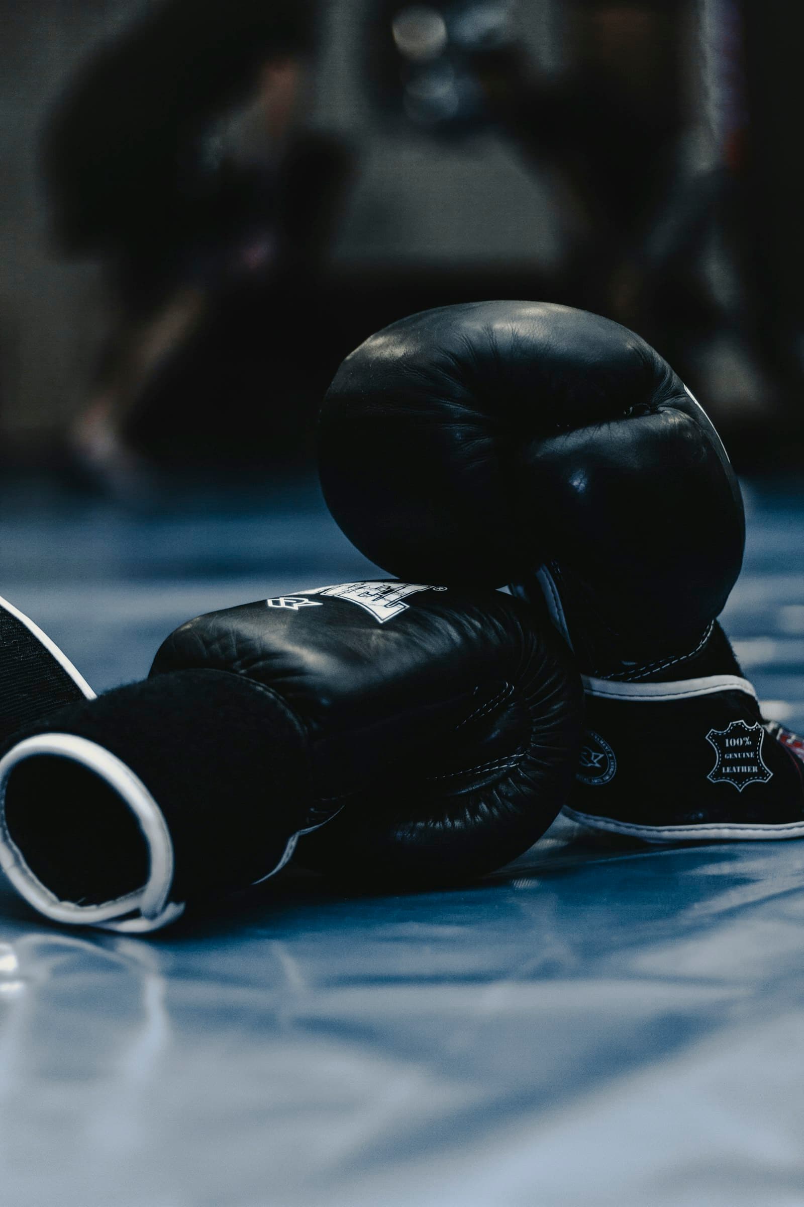 Boxningshandskar i en kampsportslokal